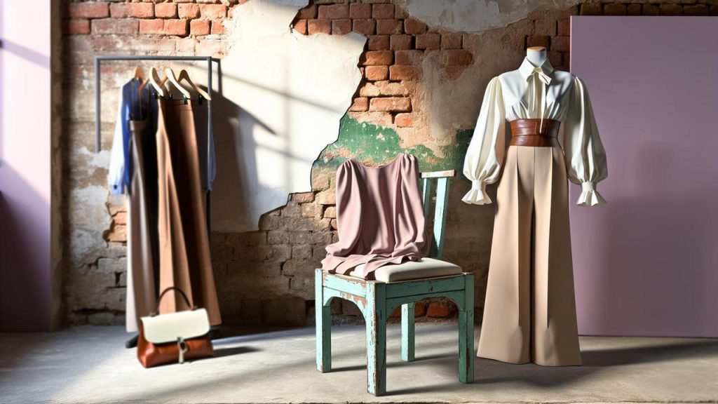 jaka bluzka do szerokich spodni z wysokim stanem